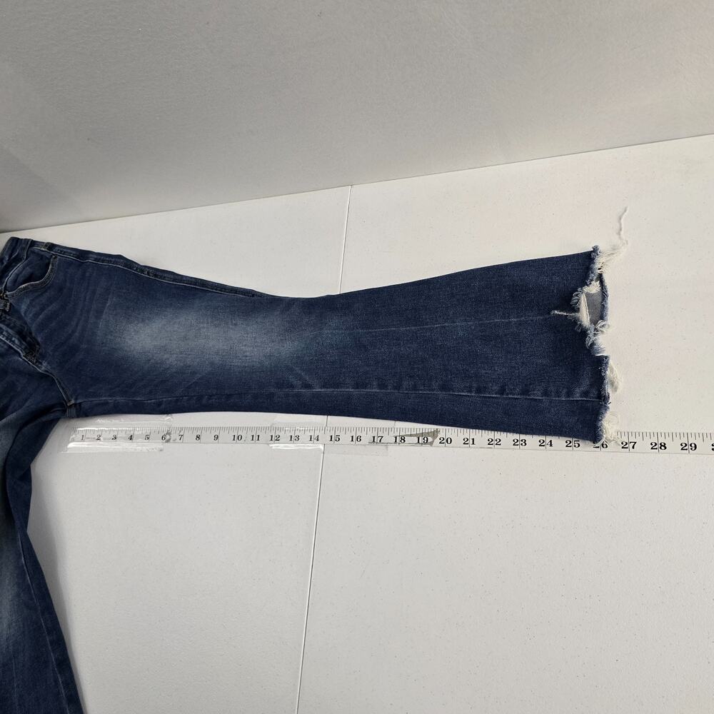 Mica MDP-F388DK High Rise Crop Flare W/ Uneven Hem size 24 6665 - Picture 5 of 10